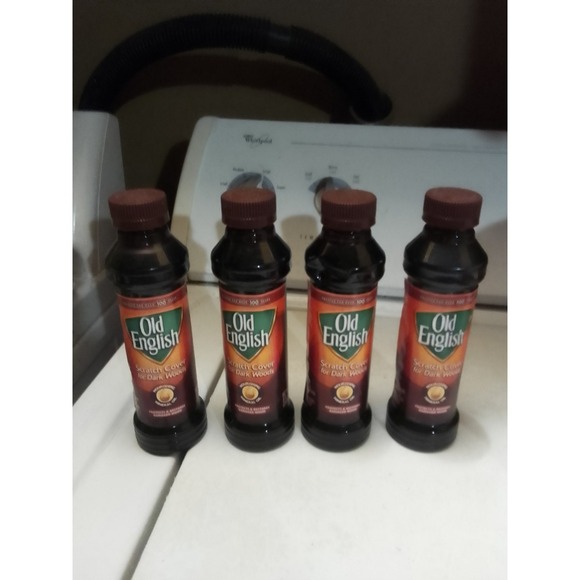 OLD ENGLISH Other - Lot Of 4 Old English Scratch Cover For Dark Wood Nourishing Mineral Oil Protects